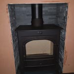 After - Wood Burning Stove